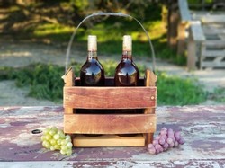 Wine Barrel Caddy